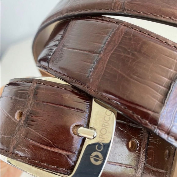 CAPORICCI REAL Genuine alligator belt - Picture 3 of 8